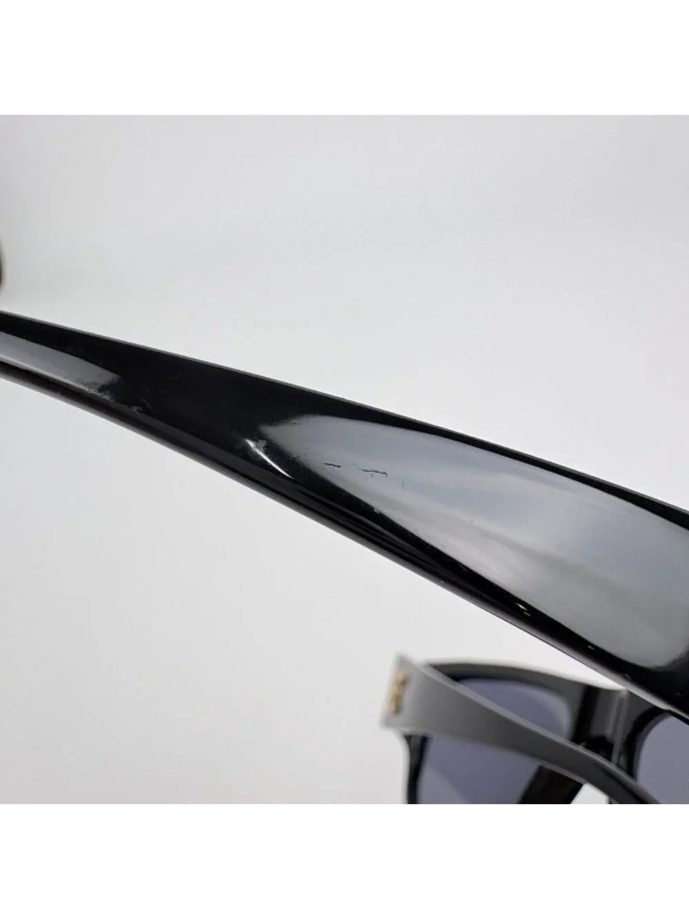 Chanel Sunglasses CC Logo Eyewear Acetate Black